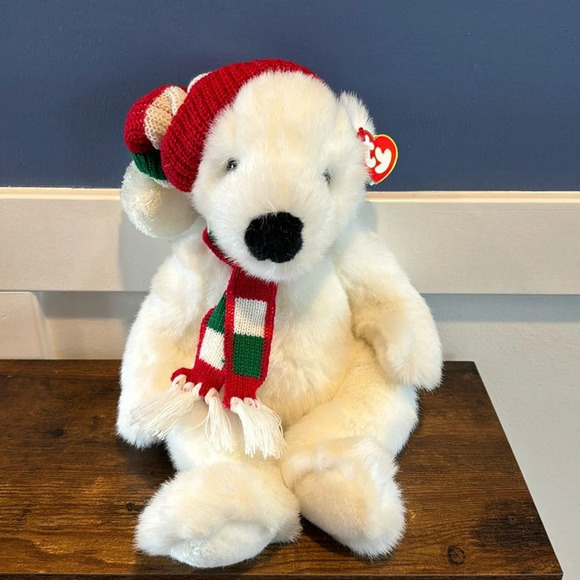 Ty Other - NWT Holiday Bear Ty Vintage Classic Plush 1997 Collectible Toy